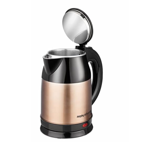 Radiant kettle 1.8L 1500 Watts Electric Kettle (Detachable Base, Dry Boil Cut Off Protection, 590027, Copper/Black)