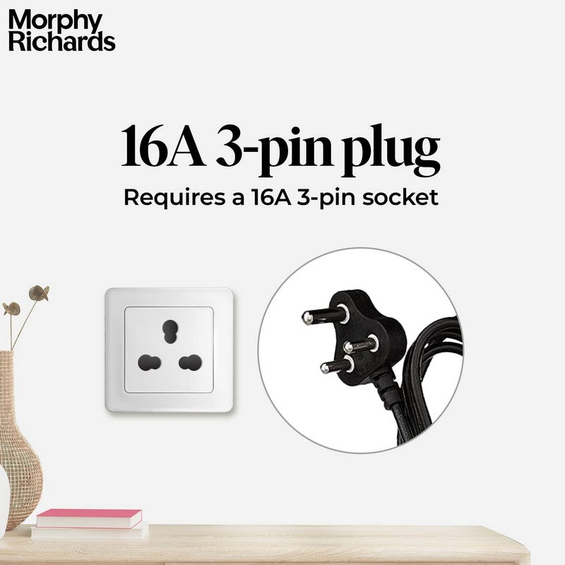 Morphy Richards Orbit 2000 Watts PTC Room Heater (White)