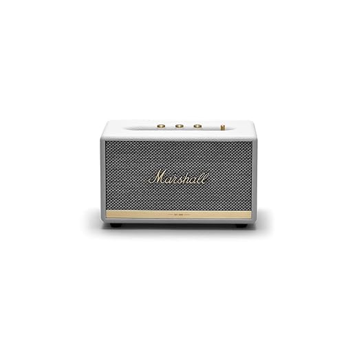 Marshall Acton II Wireless Bluetooth Powered Speaker (White), 30 Watts