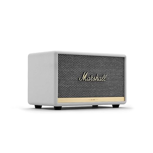 Marshall Acton II Wireless Bluetooth Powered Speaker (White), 30 Watts
