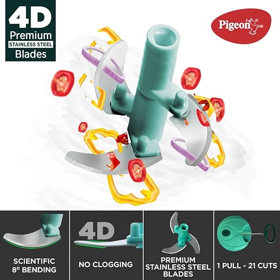 Pigeon Polypropylene Mini Handy and Compact Chopper