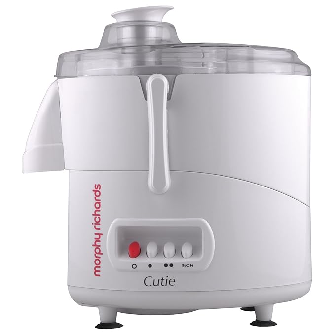 Morphy Richards Cutie Juicer Mixer Grinder 450W (White)