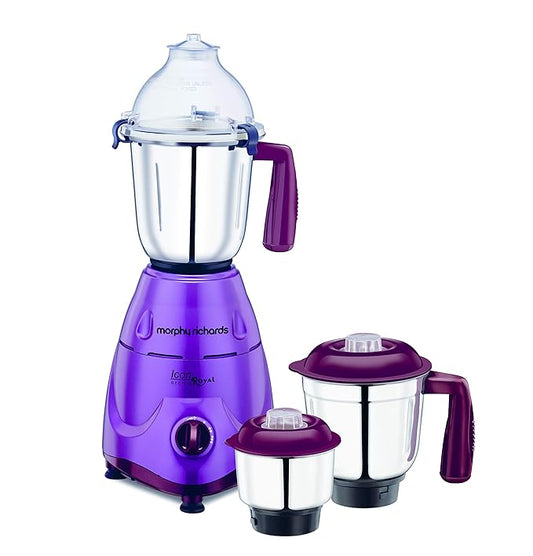 Morphy Richards Icon Royale 600W Mixer Grinder (Orchid)