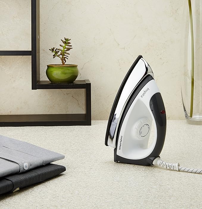 Morphy Richards Inspira 1000-Watt Dry Iron (White and Black)