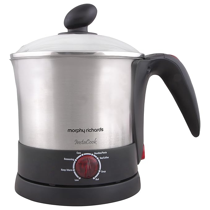 Morphy Richards InstaCook Noodle/Pasta & Beverage maker Electric 1L kettle