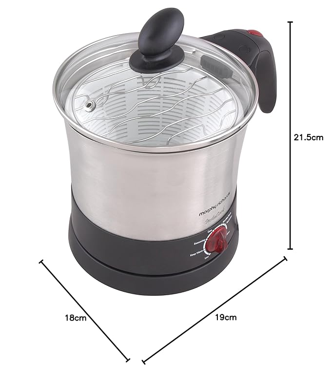 Morphy Richards InstaCook Noodle/Pasta & Beverage maker Electric 1L kettle