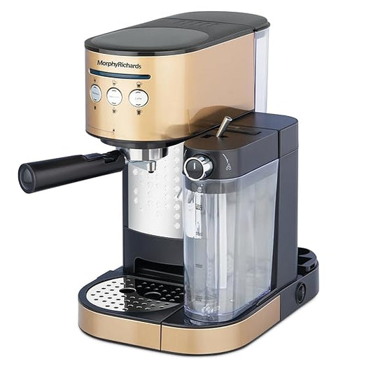 Morphy Richards Kaffeto 1350 W Milk Frother and Coffee Maker
