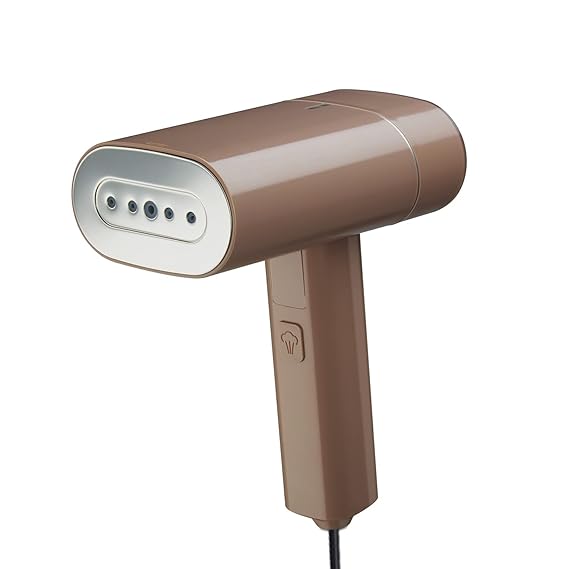 Morphy Richards SteamPro 1300 W Handheld Garment Steamer | With 130ml Detachable Water Tank | Foldable & Lightweight | Champagne Gold