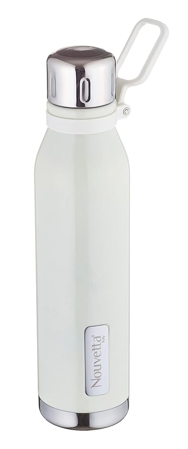 Nouvetta EMIRATES DOUBLE WALL BOTTLE 750 ML SET OF 2 PCS - WHITE