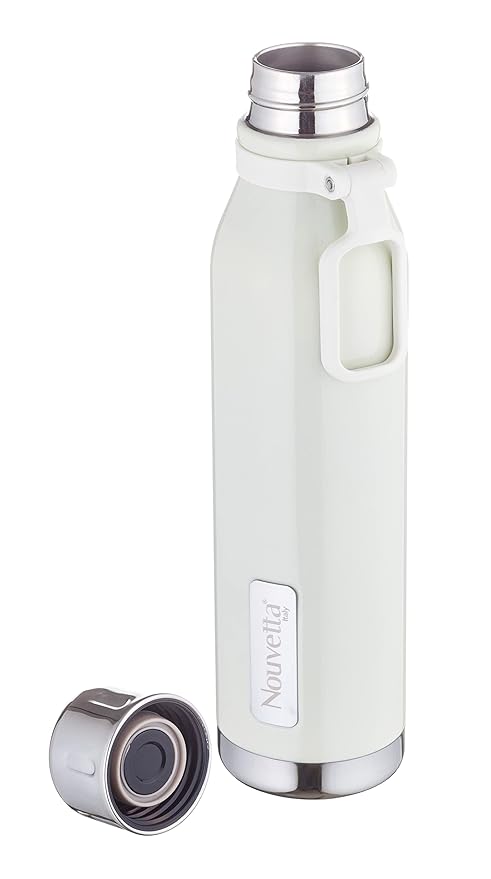 Nouvetta EMIRATES DOUBLE WALL BOTTLE 750 ML SET OF 2 PCS - WHITE