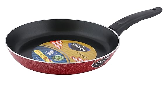 Nirlep - SDP21 by Bajaj Electricals Sakhi Dura Pan Without Lid 21 (Red)