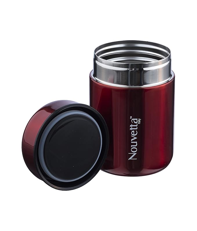 Nouvetta Hot-Spot Vaccum Insulated BOttle , 450 ml, Red