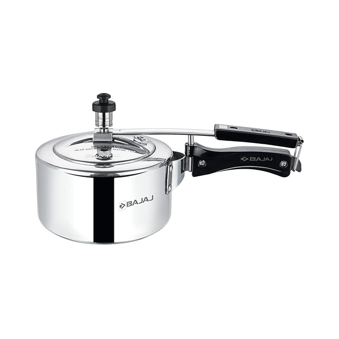 Bajaj Aluminium Inner Lid Pressure Cooker (2 LTR, Silver, ISI Certified) PCX 32