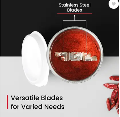 Prestige Plus 750W Juicer Mixer Grinder (Prestige_Atlas | 4 Jars | Super-Efficient Stainless Steel Blades | Blue, White)