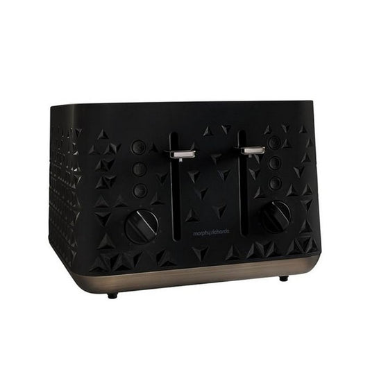 Morphy Richards Prism 4-Slice Toaster (Black)