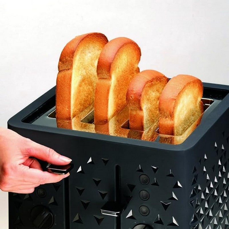Morphy Richards Prism 4-Slice Toaster (Black)