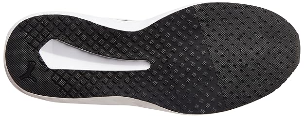 Puma Unisex-Adult Flex Run Quarry-Nimbus Cloud-Black Running Shoe UK-8 (37795502)