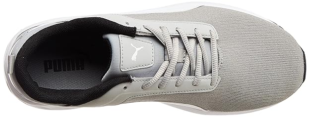 Puma Unisex-Adult Flex Run Quarry-Nimbus Cloud-Black Running Shoe UK-8 (37795502)