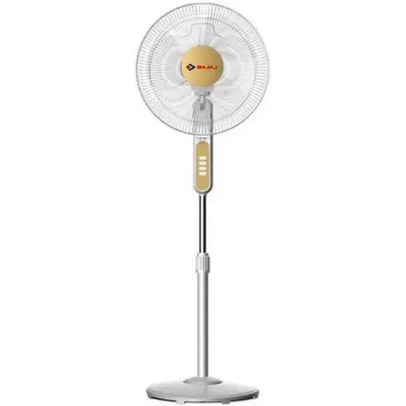 Bajaj MIDEA BP07 400 mm 3 Blade Pedestal Fan (White)