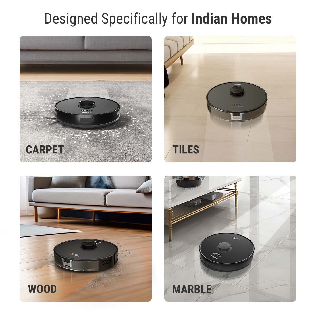 EUREKA FORBES  Robotic LVAC VOICE PRO Robotic Floor Cleaner with 2 in 1 Mopping and Vacuum (WiFi Connectivity, Google Assistant and Alexa)  (Black)