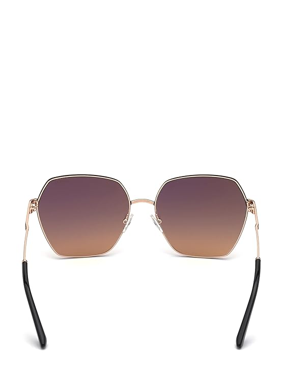 Guess Factory Courtney Geometric Sunglasses, Masa Wash, NS Women's Sunglasses (S7785)