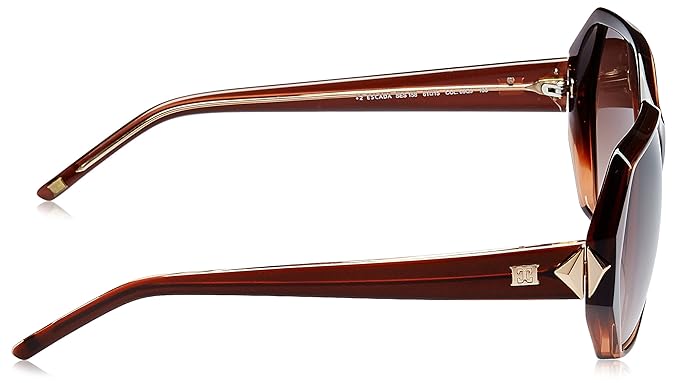 Escada Rectangular Women's Sunglass Maroon (SES-158-09Q9)