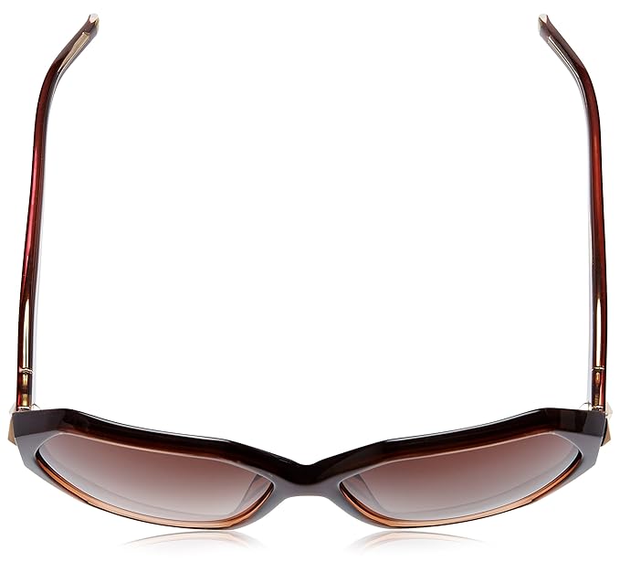 Escada Rectangular Women's Sunglass Maroon (SES-158-09Q9)