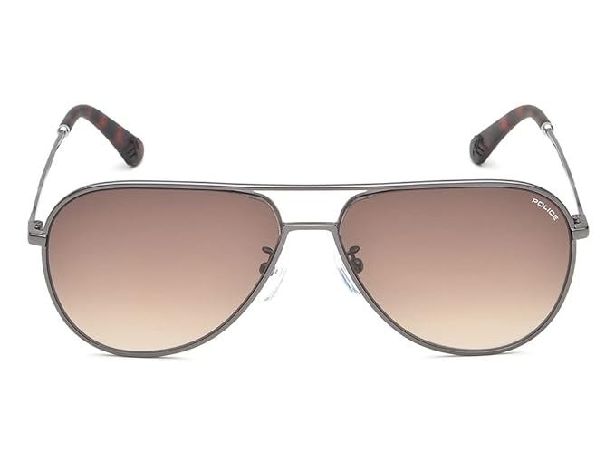 Police Aviator Metal Men UV Protected Full Rim Sunglasses (SPL359K)