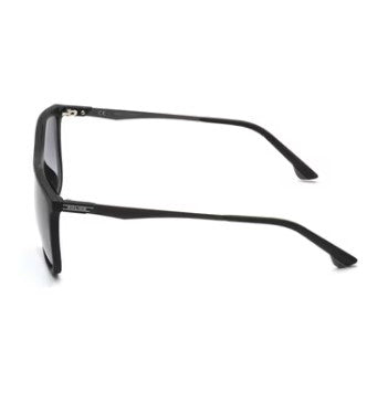Police Sunglasses Square Black for Men's (SPL770K 55 18)
