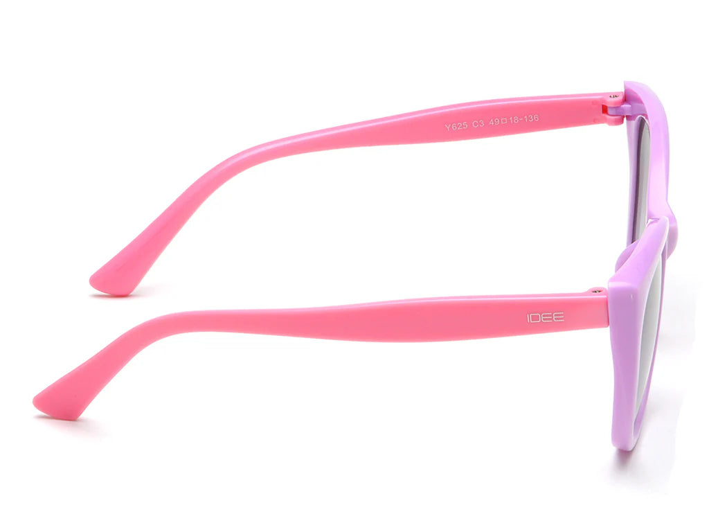 IDEE Young SY625 Girls Cat-Eye Sunglasses for Kids