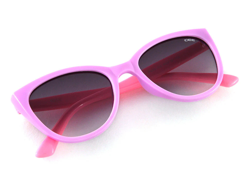IDEE Young SY625 Girls Cat-Eye Sunglasses for Kids