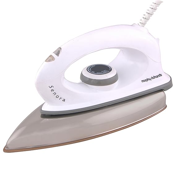 Morphy Richards Senora 1000-Watt Dry Iron (White)