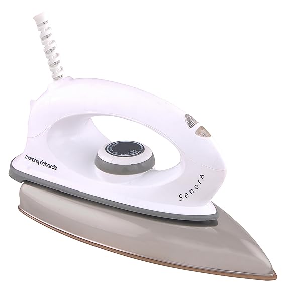 Morphy Richards Senora 1000-Watt Dry Iron (White)