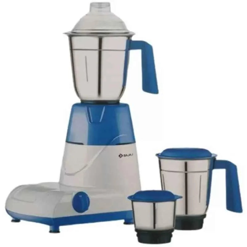 BAJAJ TWISTER NEO MIXER GRINDER 500W WHITE BLUE