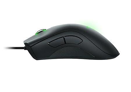 Razer Deathadder Essential - True 6400 DPI Optical Sensor, Wired Ergonomic Form Factor, High Durability, 5 Hyper Response Buttons, 10 Million Clicks RZ01-03850100-R3M1 - Black