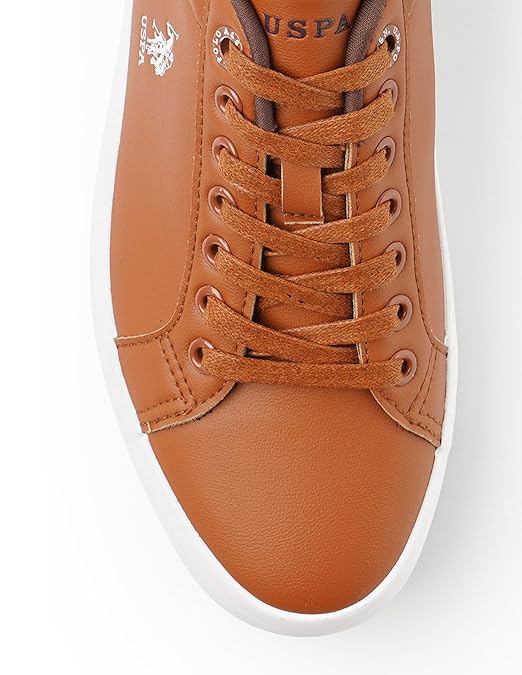 USPA |Anton 4.0|TAN Stylish Casual Sneaker Shoes for Man UK-11 (Tan)