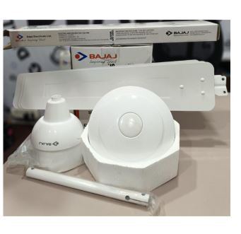 Bajaj Electra 34 NR 1200 mm White Ceiling Fan