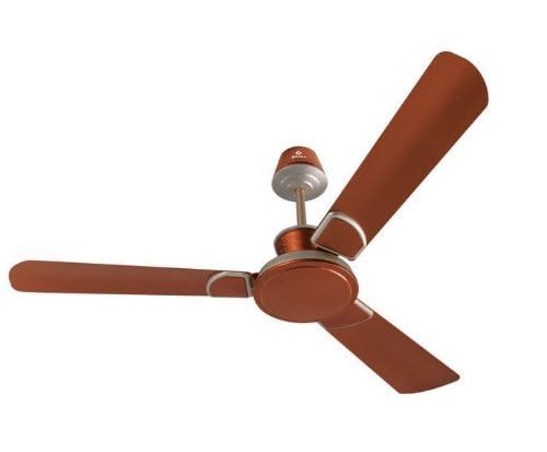 Bajaj Trendy 1200mm Red Walnut Rustic Copper Ceiling Fans