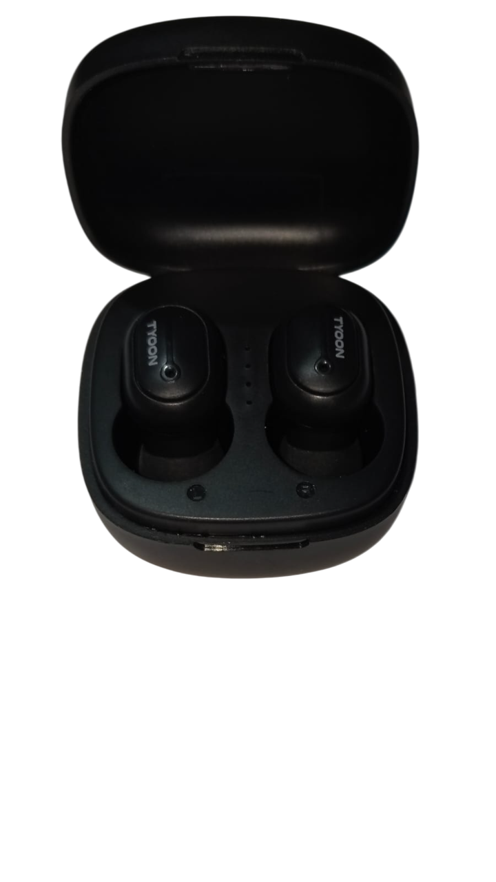 Tyoon TYBUD603 Minibud True Wireless Earbuds, Black