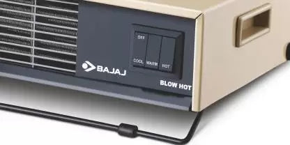 Bajaj Blow Hot 2000 Watts Fan Forced Circulation Room Heater