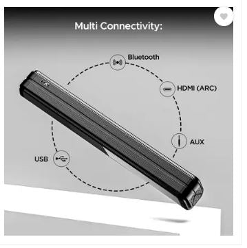 boAt Aavante Bar Opera with Entertainment EQ Modes 70 W Bluetooth Soundbar (Premium Black, 2.0 Channel)