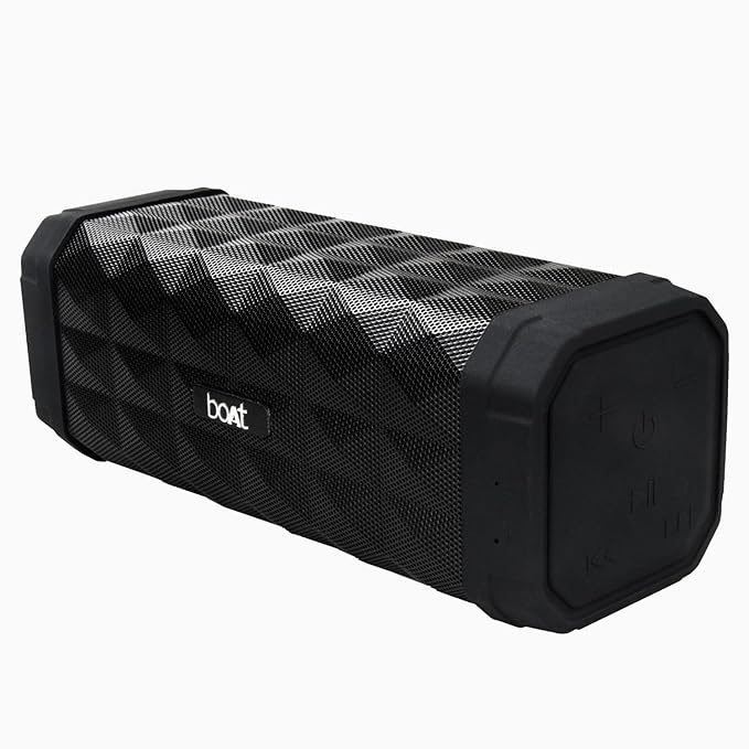 boAt Stone 650 10W Bluetooth Speaker with Upto 7 Hours Playback, IPX5 and Integrated Controls (Black)