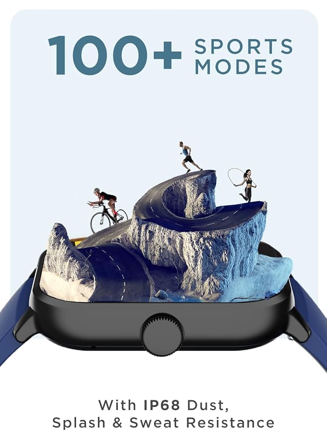 boAt Wave Infinity Smart Watch(Cool Blue)