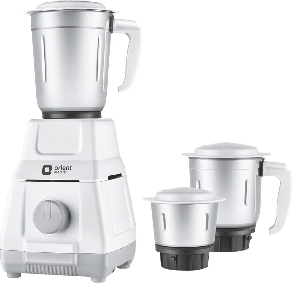 Orient Electric Spint+ 500 W Mixer Grinder (Sprint+ | 3 Jars | Grey)