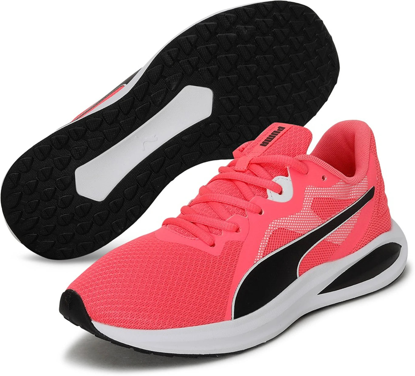 PUMA Twitch Runner Running Shoes For Women (Pink , 3)