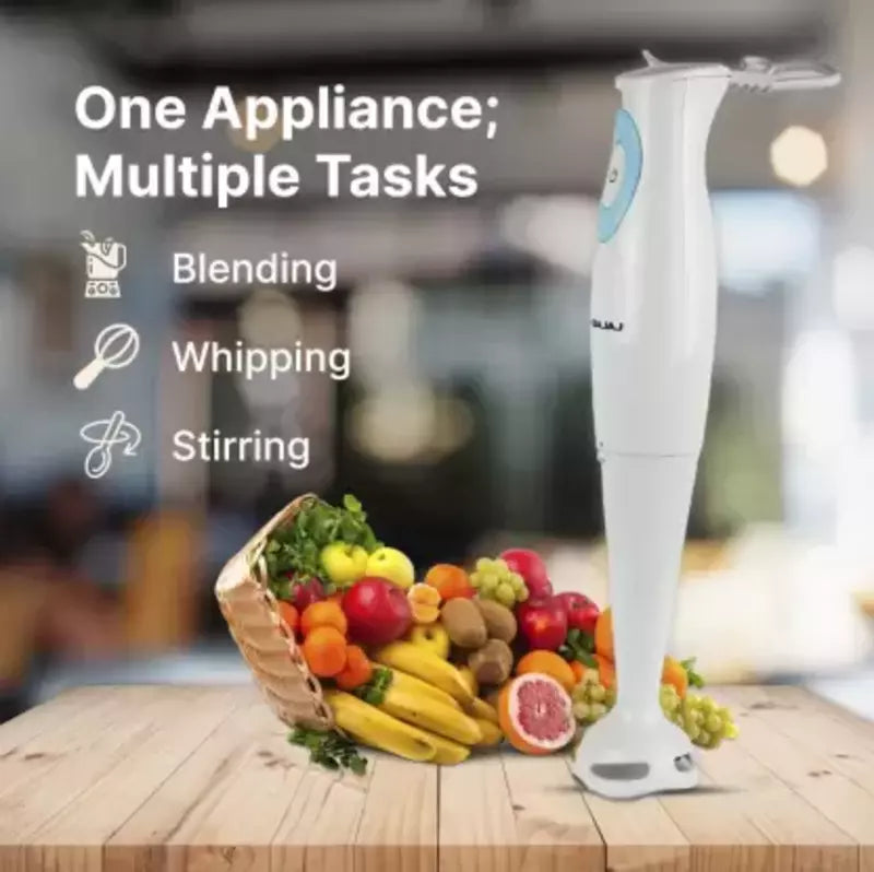 BAJAJ HB 15 300 W Hand Blender(White)