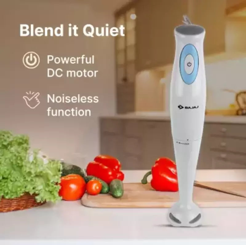 BAJAJ HB 15 300 W Hand Blender(White)