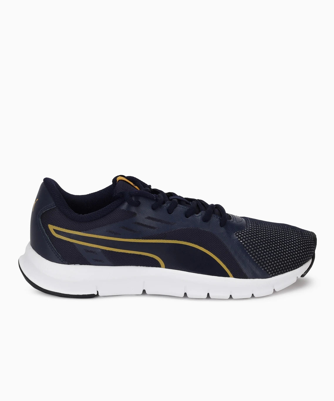 PUMA Felix Runner IDP Running Shoe For Men (Peacoat-Sunflower-White , 11 UK)