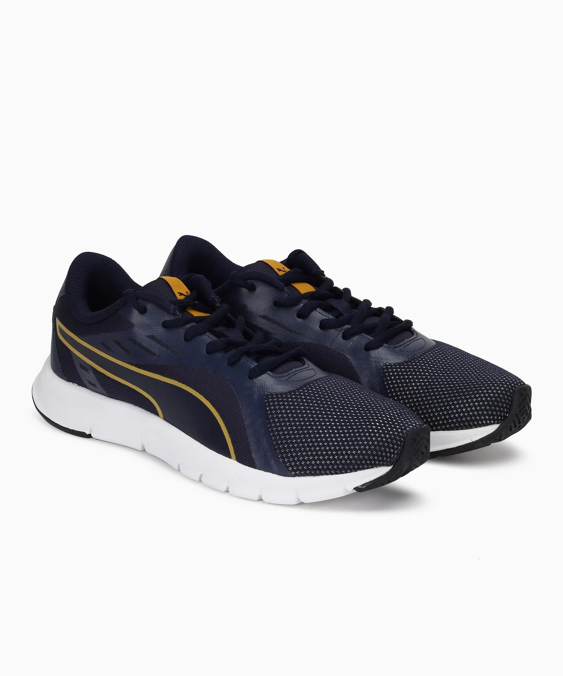 PUMA Felix Runner IDP Running Shoe For Men (Peacoat-Sunflower-White , 11 UK)