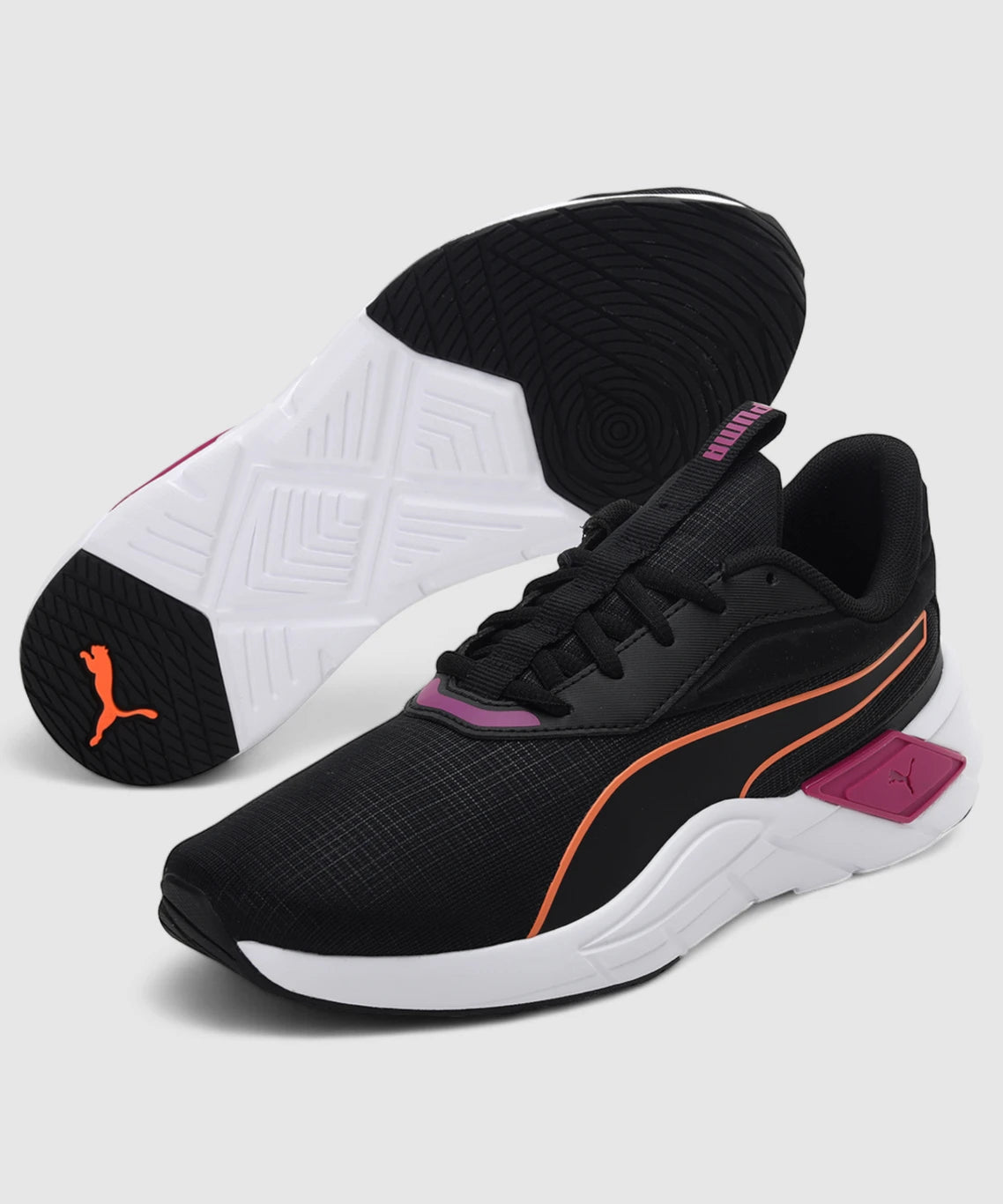 PUMA Lex Wn s Walking Shoes For Women (Black , 3)